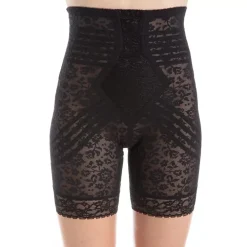 Style 6207 | No Roll High Waist Lace Thigh Slimmer with Extra Firm Support Discount