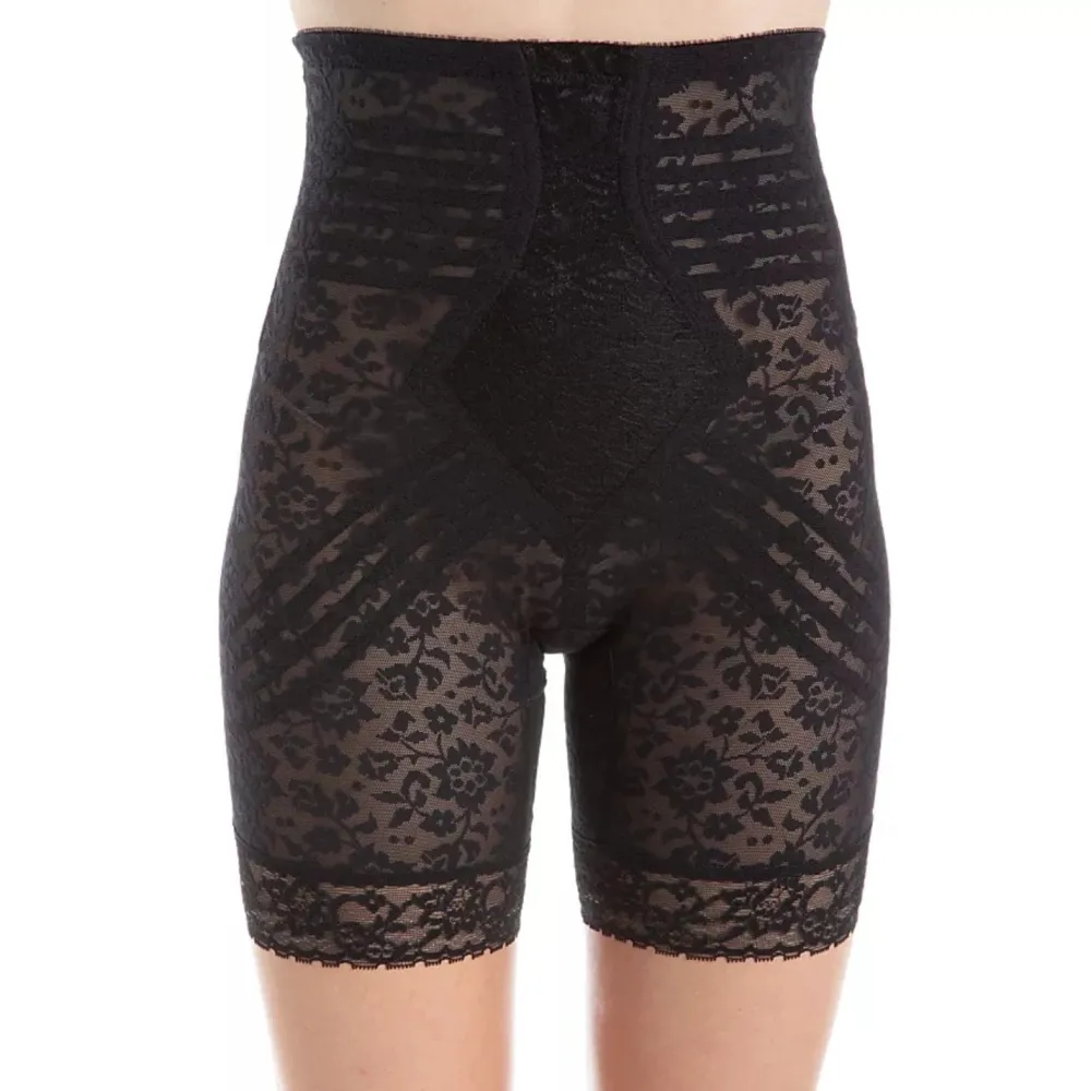 Style 6207 | No Roll High Waist Lace Thigh Slimmer with Extra Firm Support Discount