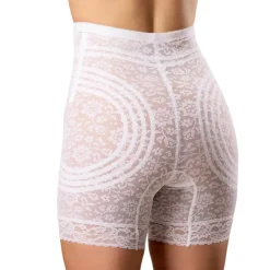 Style 6207 | No Roll High Waist Lace Thigh Slimmer with Extra Firm Support Discount