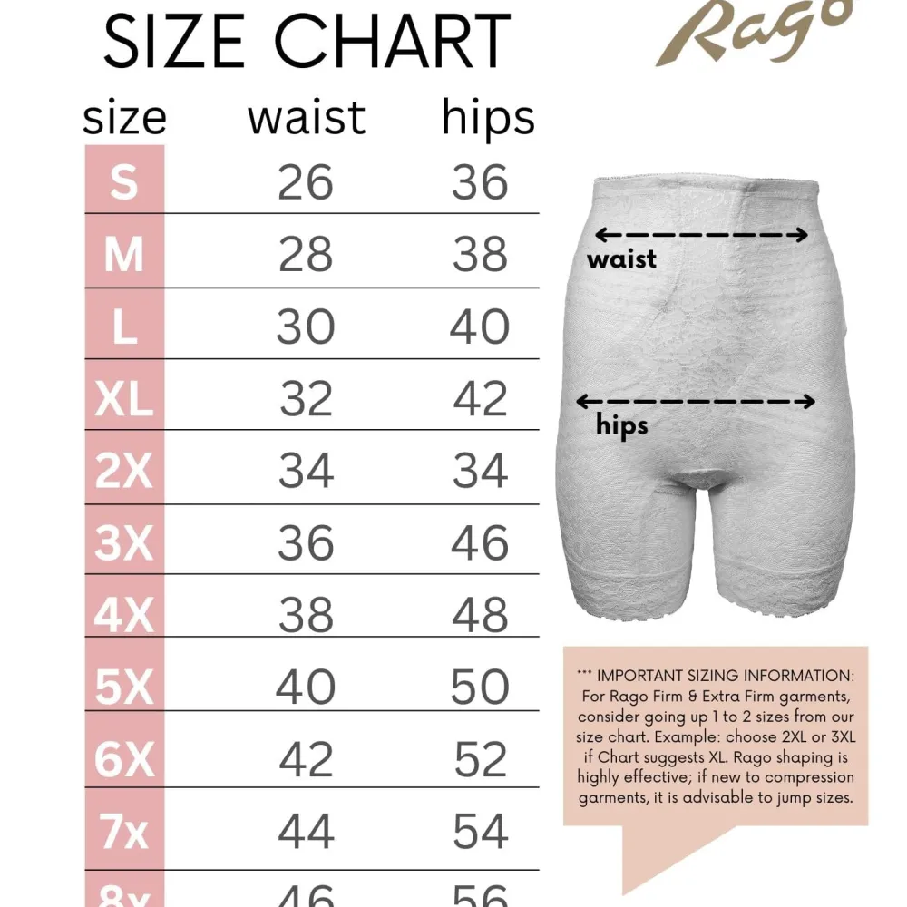 Style 6207 | No Roll High Waist Lace Thigh Slimmer with Extra Firm Support Discount