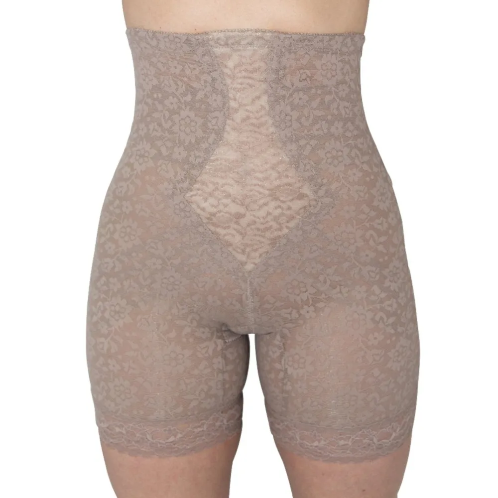Style 6207 | No Roll High Waist Lace Thigh Slimmer with Extra Firm Support Discount
