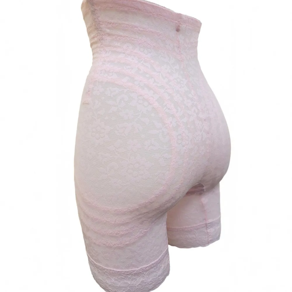 Style 6207 | No Roll High Waist Lace Thigh Slimmer with Extra Firm Support Discount