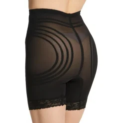 Style 6209 | Breathable High Waist Thigh Slimmer | No Roll Power Mesh Hourglass Shaper | Firm to Extra Firm Support Discount