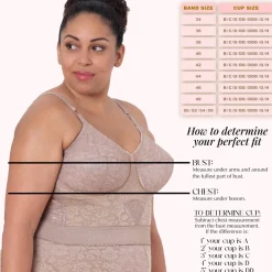 Style 2202 | Lacette Longline Wireless Expandable Cup Bra New