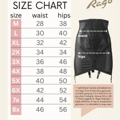 Style 1294 | Open Bottom Girdle Extra Firm Shaping | Zipper + Hook Closure | Sizes M–8X Discount