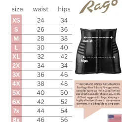 Style 821 | Shapette Powermesh Satin Panel Waist Cincher Discount