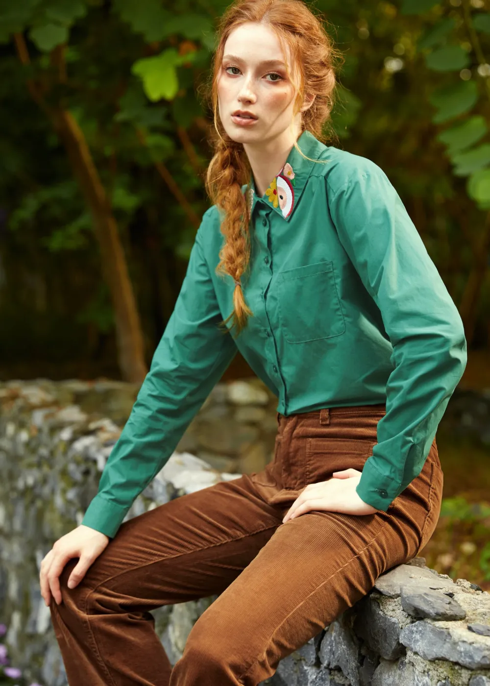 Such a Flirt Shirt Bewitching Green Outlet