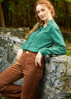 Such a Flirt Shirt Bewitching Green Outlet