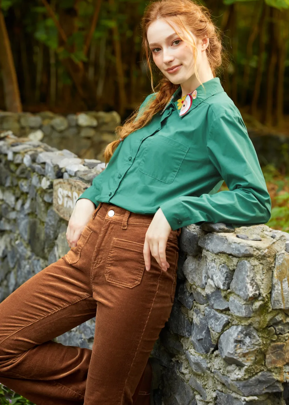 Such a Flirt Shirt Bewitching Green Outlet