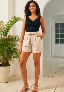 Summertime Serenade Shorts Linen New