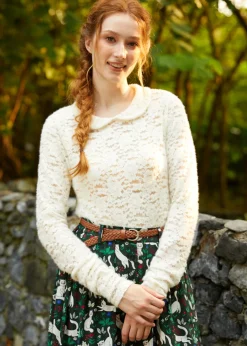 BTC Sweep Me Off My Feet Peter Pan Collar Tee Buttercream Bliss Online