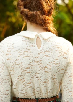 BTC Sweep Me Off My Feet Peter Pan Collar Tee Buttercream Bliss Online