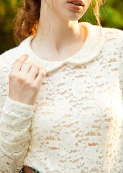 BTC Sweep Me Off My Feet Peter Pan Collar Tee Buttercream Bliss Online