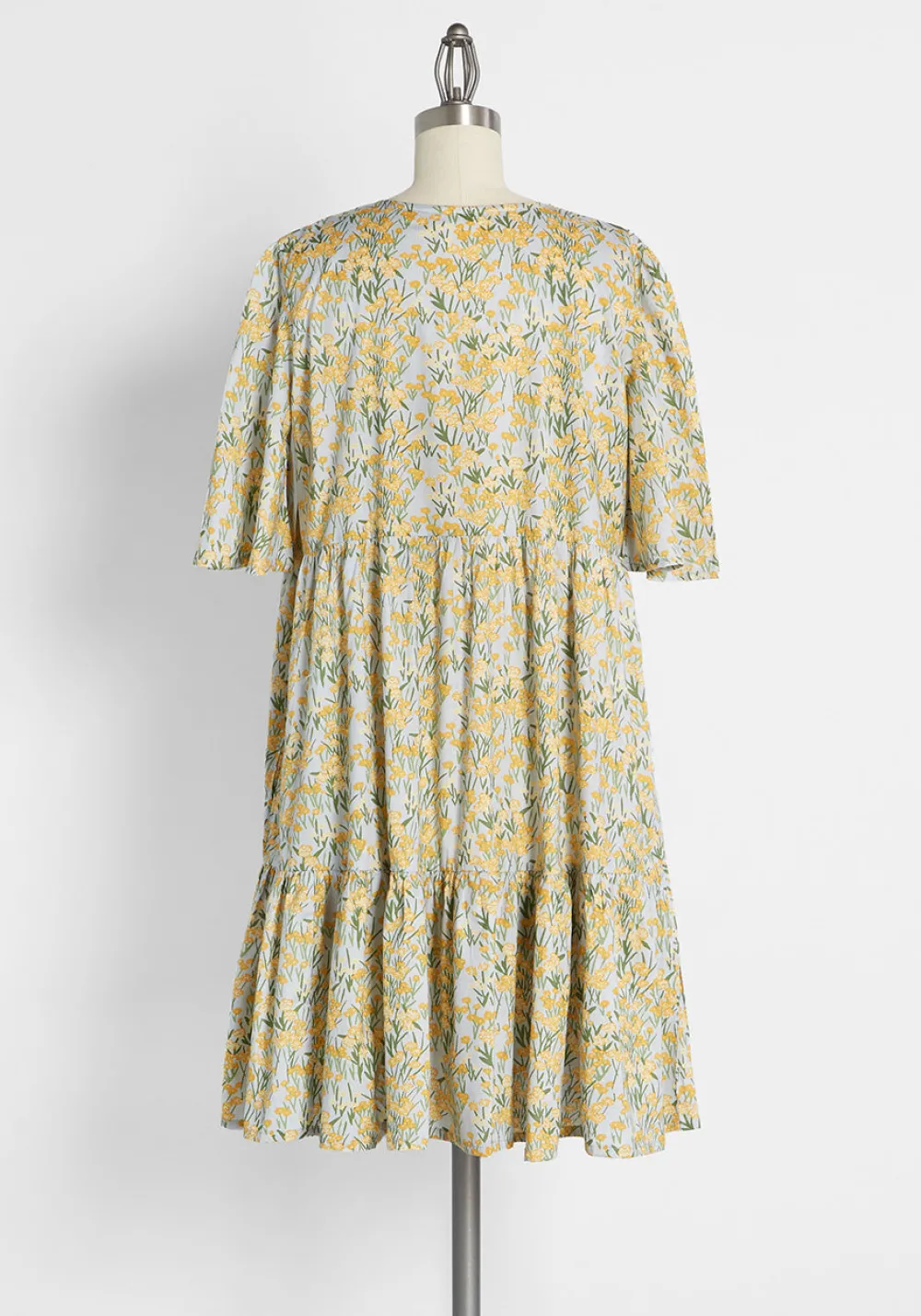 MATA TRADERS Sweet and Tender Blossoms Babydoll Dress Yellow Floral Online