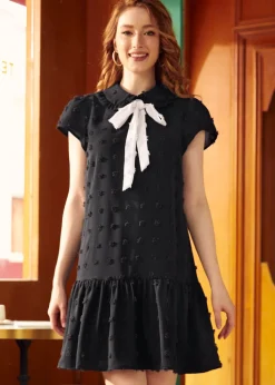 Sweet as Pie Ruffle Dress Midnight Essence Best