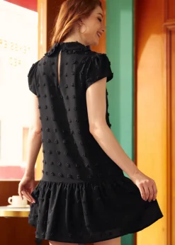Sweet as Pie Ruffle Dress Midnight Essence Best
