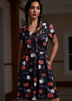 BTC Sweet Shiver of Collared Dress Monster Mashup