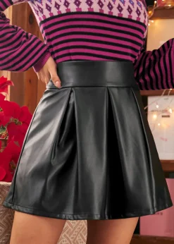 Swingin' Rhythms Flippy Skirt Eclipse Noir Online