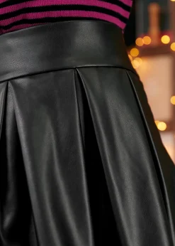 Swingin' Rhythms Flippy Skirt Eclipse Noir Online