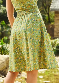 Take a Storybook Stroll A-Line Skirt Whimsy Wings Discount