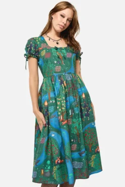 Tapestry Of Life Midi Dress New