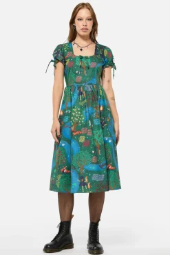 Tapestry Of Life Midi Dress New