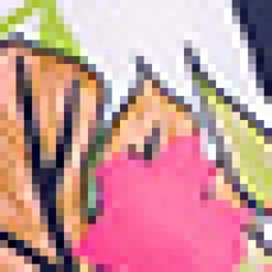 Fortune Swimwear, LLC The Annika Crop Bikini Top Green Pineapple Floral