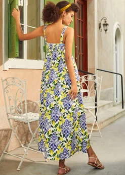 The Borderline Babe Maxi Dress Santorini Outlet