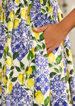 The Borderline Babe Maxi Dress Santorini Outlet