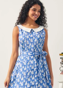 The Class Act Collar Top Skipper Blue Discount