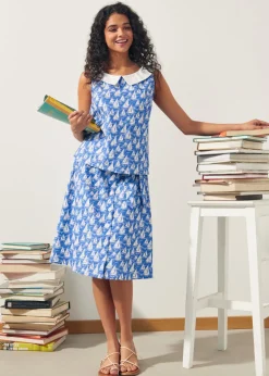 The Class Act Collar Top Skipper Blue Discount