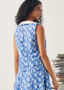 The Class Act Collar Top Skipper Blue Discount