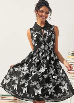 BTC The Double Take Dress Twilight Flight Clearance