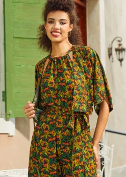 The Flutter & Flow Kimono Palm Before the Pounce Online