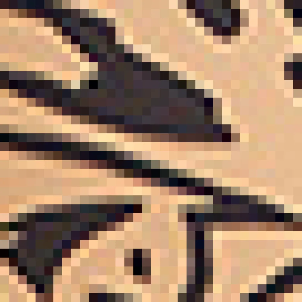 The Franky High-Waisted Bikini Bottom Brown Leopard Clearance