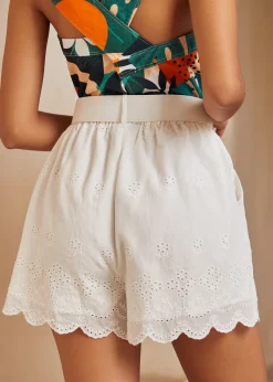 The High‑Waisted Honey Short WHT Discount