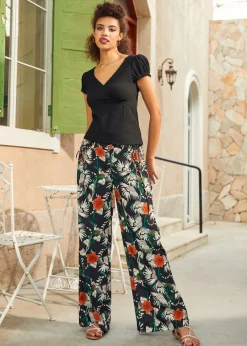 The Lovely in Lace Tee Midnight Macaron Discount