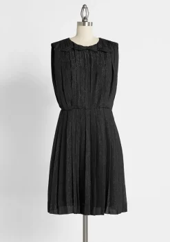 Hangzhou HS Fashion Corporation Ltd. The Pleat-est Things Mini Dress Black Best