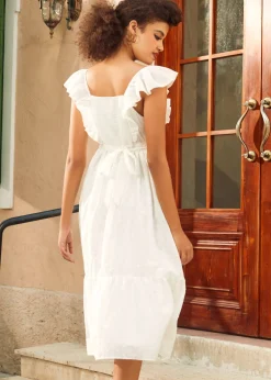 The Prairie Poet Dress White Online