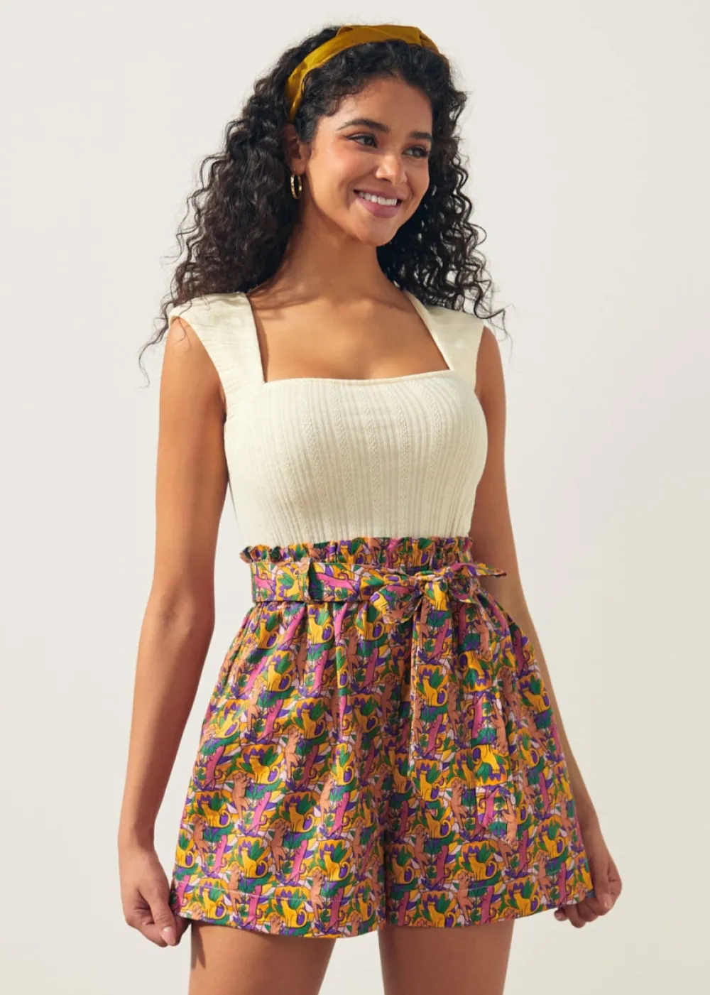 The Sash Thing Shorts Strike a Paws New