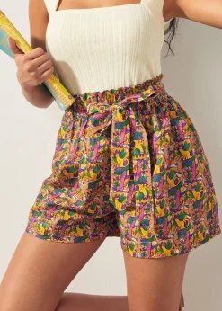 The Sash Thing Shorts Strike a Paws New