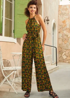 The Sunny Daze Jumpsuit Palm Before the Pounce Discount