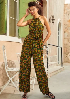 The Sunny Daze Jumpsuit Palm Before the Pounce Discount