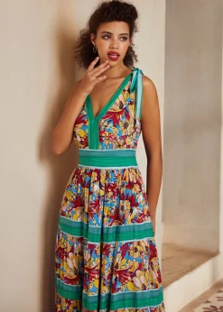 The Sunset Stroll Maxi Dress Petal Promenade Online