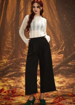 Timeless Twilight Era Long Sleeve Top Moonlit Lace Best