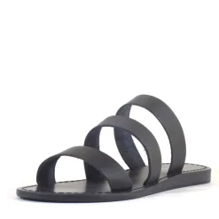 Trigg Leather Slides New