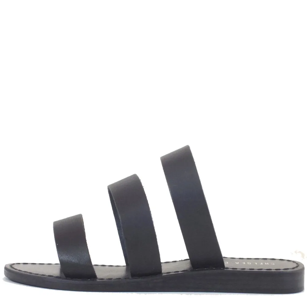Trigg Leather Slides New