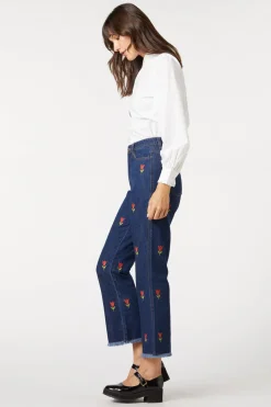 Tulip Embroidered Jean Best