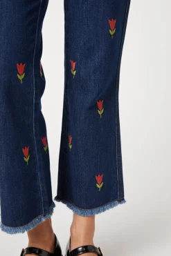 Tulip Embroidered Jean Best