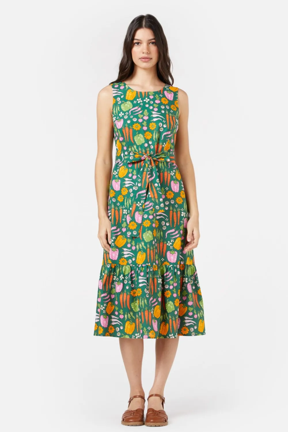 Veggie Patch Midi Dress Clearance